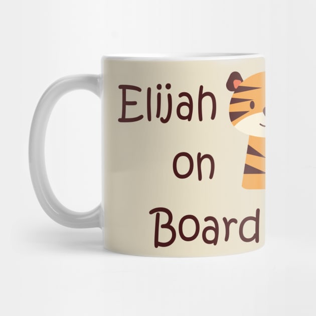 Elijah on board sticker by IDesign23
